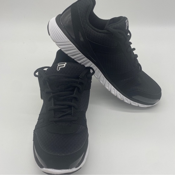 FILA Men's Shoes, Size 10, Memory Spear 3K Shoes, Black & White - Picture 8 of 9